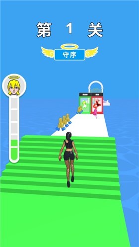 天使恶魔来走秀