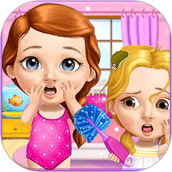 公主照顾可爱宝宝安装