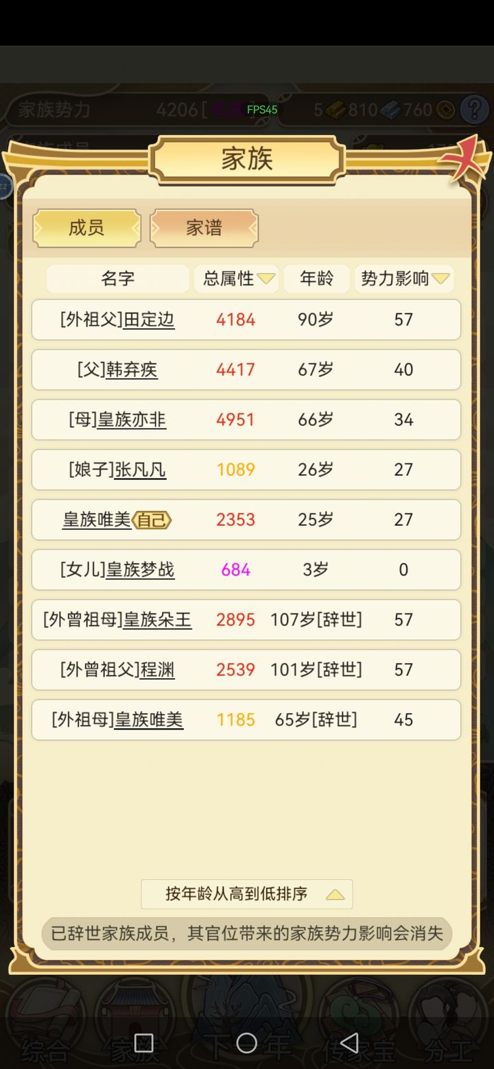 祖宗模拟器