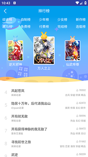 烈火漫画app