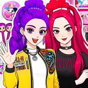 安静书女孩世界