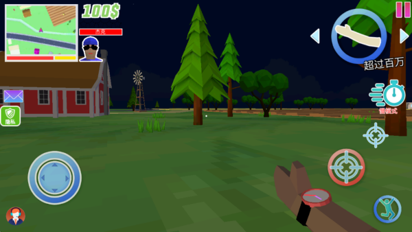 3D像素世界模拟游戏下载