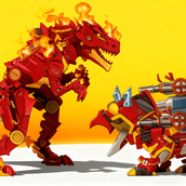 机甲恐龙王者对战