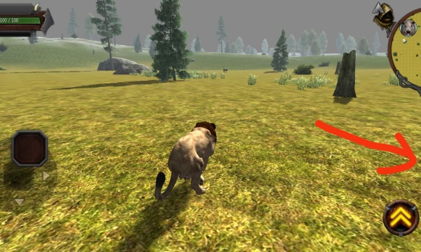 模拟狮子捕猎战场