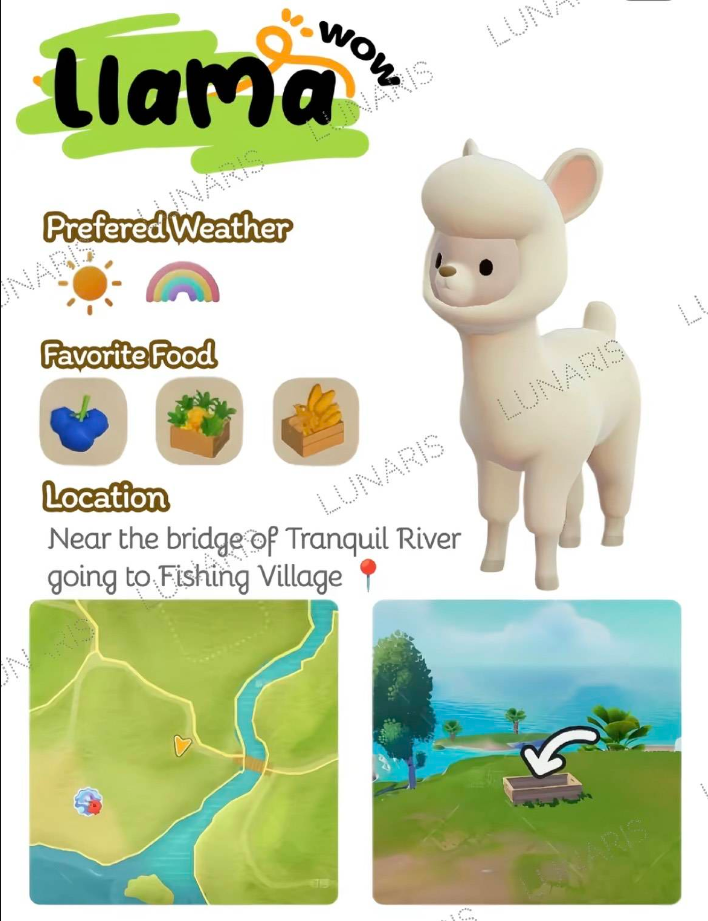 《心动小镇》全动物食槽具体位置介绍