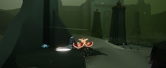 光遇远古战场中央冥想在哪里？