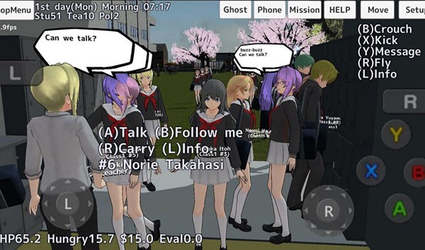 校园女生模拟器mod中文版 1