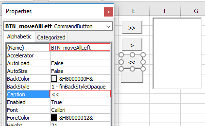 修改属性后的第三个命令按钮截图