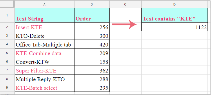 显示原始数据和求和结果的截图