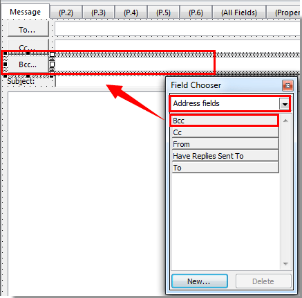 “字段选择器”对话框