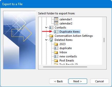 使用导出和导入删除并合并重复联系人 7