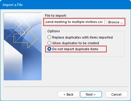 使用导出和导入删除并合并重复联系人 11