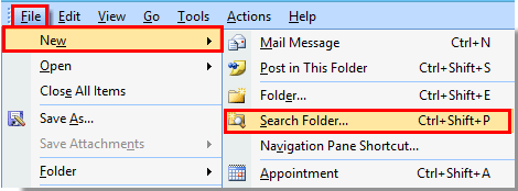 关于在 Outlook 中搜索包含子文件夹邮件的步骤截图 3