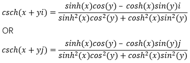 imcsch 函数公式