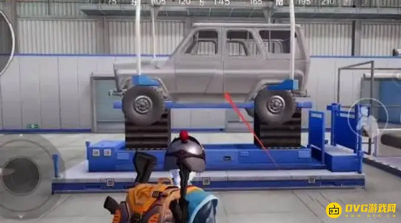 《和平精英》超级工厂车辆刷车点详解